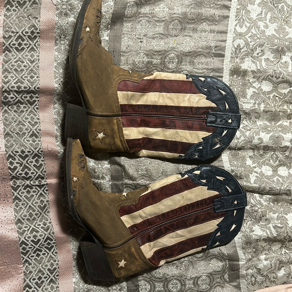 Laredo American flag women’s boots size 8